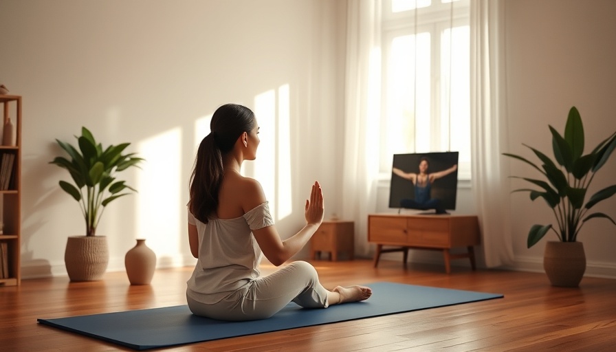 Virtual yoga session for chronic low back pain.