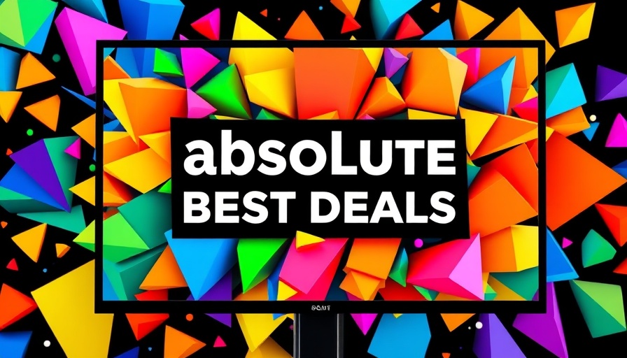 Colorful graphic promoting the best Prime Day deals 2025.