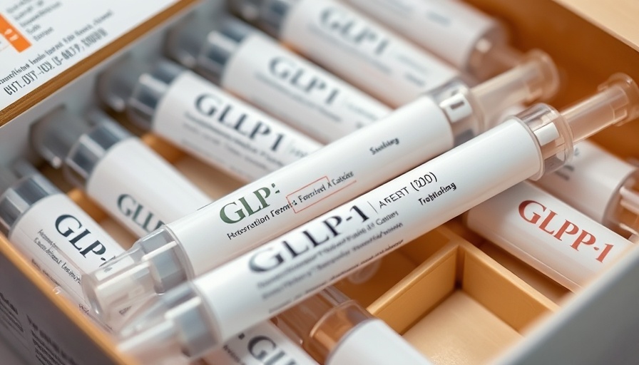 GLP-1 drugs in labeled pens focused on asthma symptoms