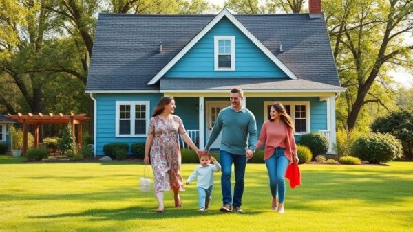 Family exploring new home options related to FHA Loan Requirements and Benefits.