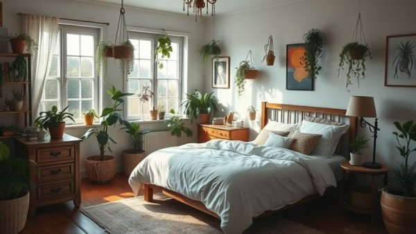 Cozy bedroom with natural light and stylish decor creating a home that fits your lifestyle.