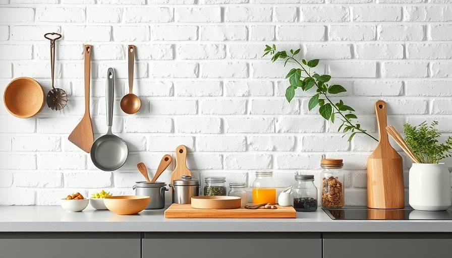 Modern kitchen counter illustrating the benefits of a Butler's Pantry