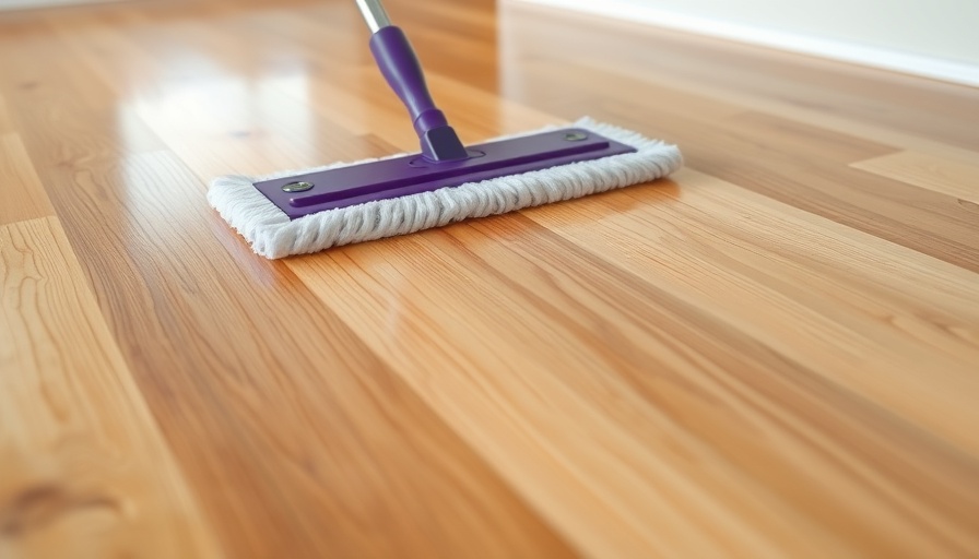 How to clean and shine engineered hardwood floors with a mop.