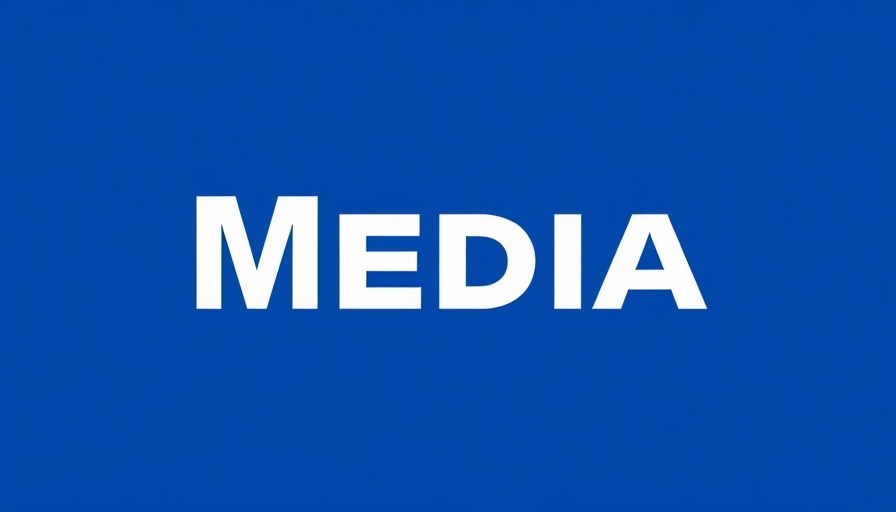 Minimalist design with bold text on blue background, representing business insights.