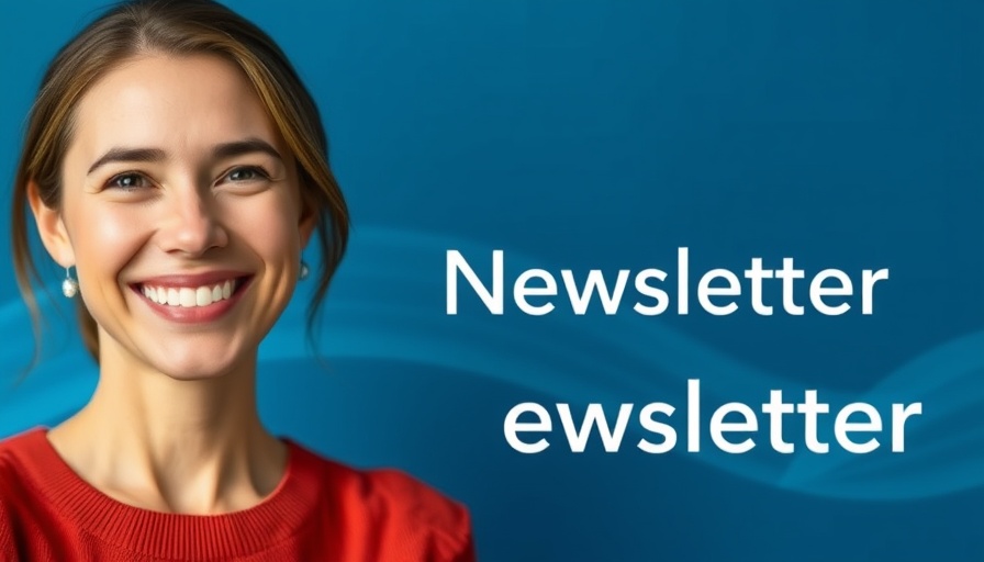 Newsletter banner about history behind politics with subscription option.