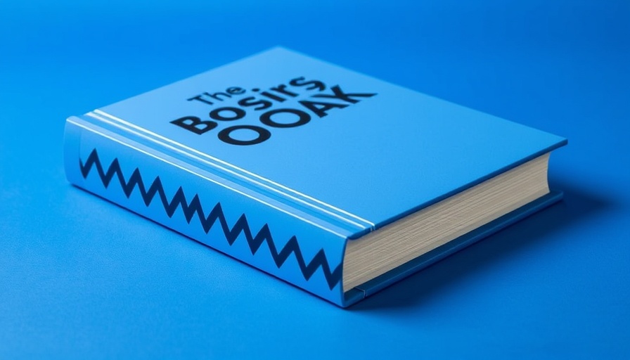 'How Not to Invest' book cover with blue theme and zigzag design.