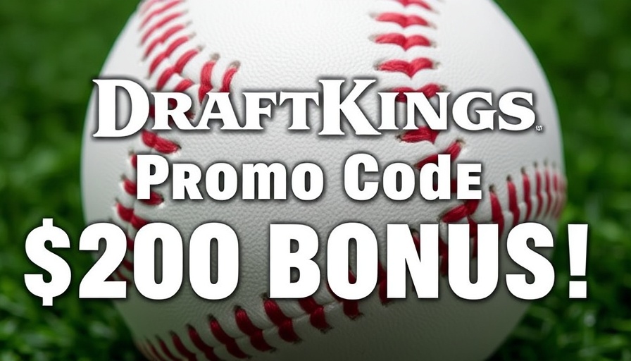 DraftKings NFL promo code bonus graphic in green with baseball.