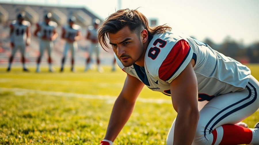 Player kneeling during Eagles Giants Week 8 practice
