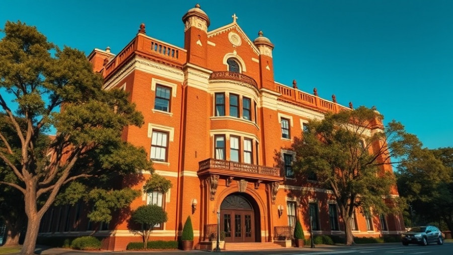 Majestic historic building at Resource & Waste Management Expo 2025.