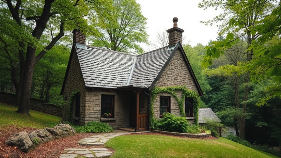 Stay at The Holiday Cottage Replica, charming stone cottage in serene forest.