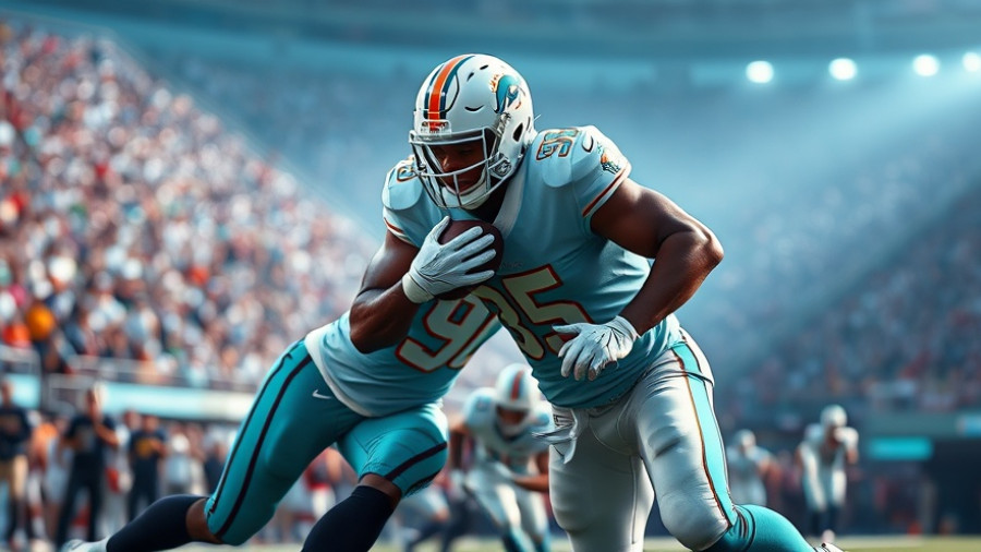 Howie Roseman NFL trades influence, Miami Dolphins vs Ravens, dynamic game action.