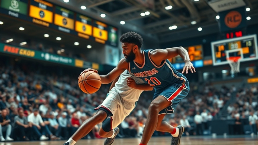 Josh Giddey star in the making, basketball action shot with defender.