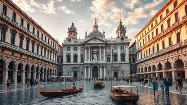 Bustling Plaza de España, ideal for Seville bar hopping.