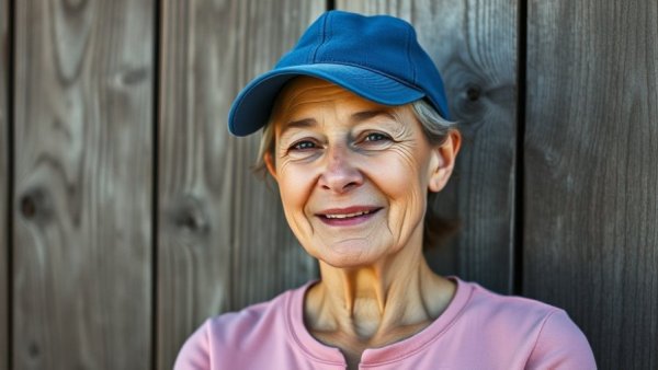 Portrait of casually dressed woman against wooden wall, political landscape November 2025.