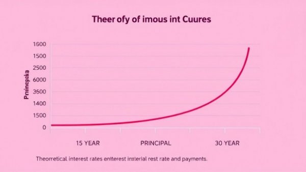 Graph comparing mortgage terms, illustrating principal payment dynamics.