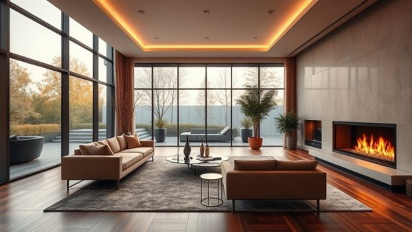 Troye Sivan's Hollywood Hills home interior living room with modern decor.