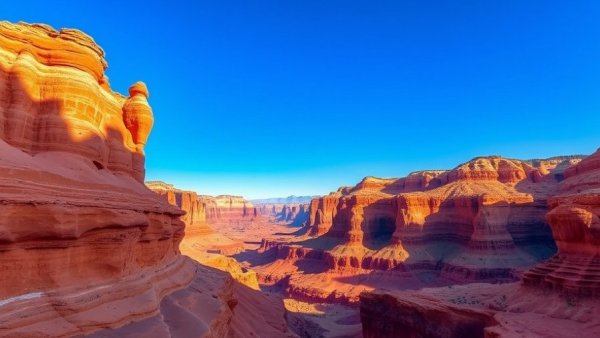 Vivid colored canyon painting by Native American artists to know.