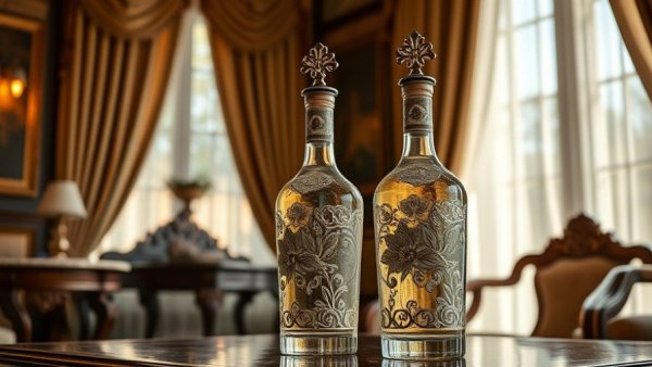 Celebrate the Holidays with Clase Azul Mexico tequila bottles in elegant setting.