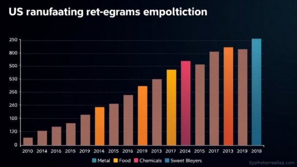 Black Friday Reads chart on US manufacturing employment trends.