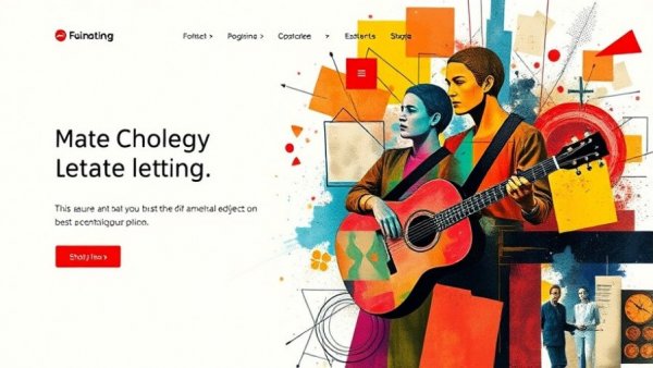 Romare Bearden digital catalogue introduction page with colorful collage art.