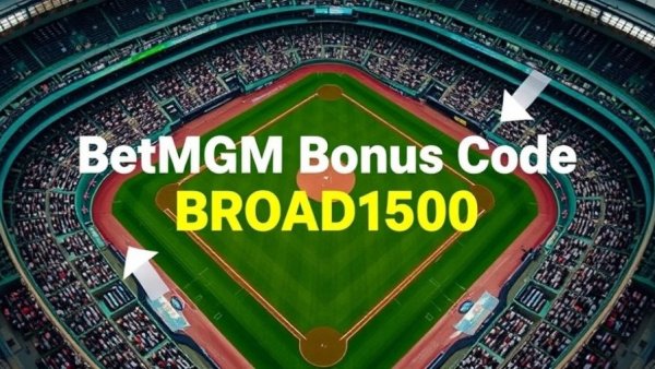 Aerial view featuring BetMGM Missouri Promo Code BROAD1500 overlay.