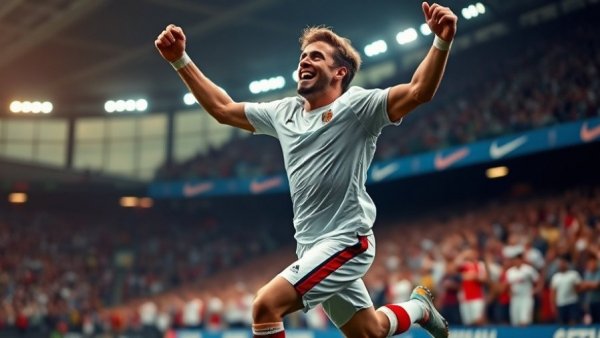 Eagles player celebrates victory in NFC East championship.