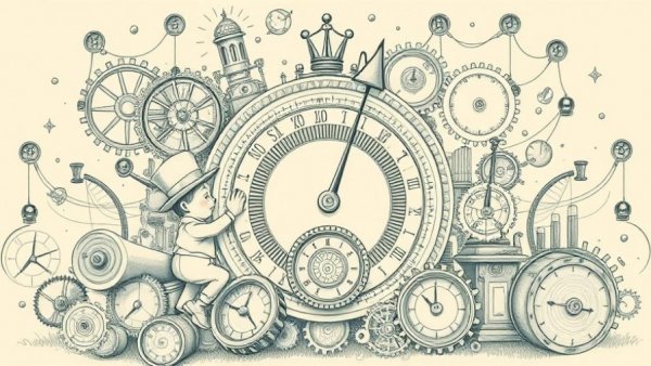 Intricate financial illustration with growth meter and gears, Weekend reading for top earners in Philadelphia.