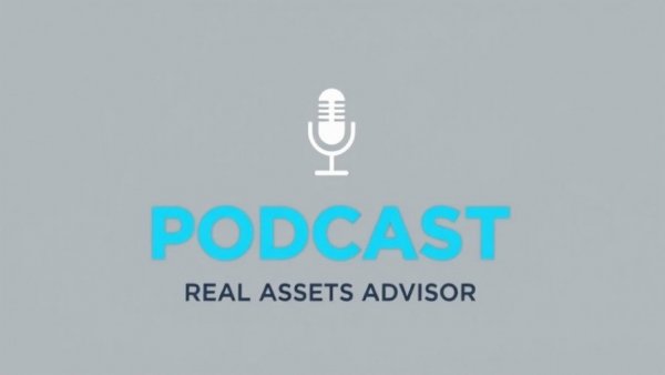 Minimalist podcast cover on investment tips.