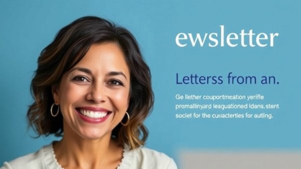 Newsletter promotion with woman's photo and 'Letters from an American' title for 2026 midterm elections.