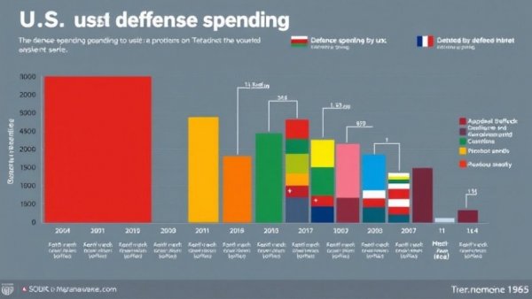 Infographic comparing U.S. and other countries' defense spending, relevant for political independents in America.