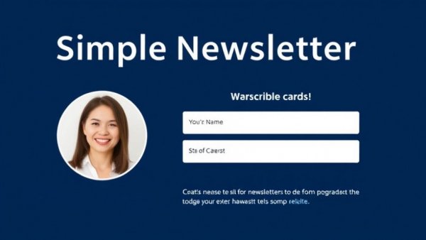 Federal actions in Minneapolis newsletter card with smiling woman's portrait.