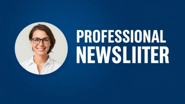 Newsletter featuring historical politics with woman's portrait