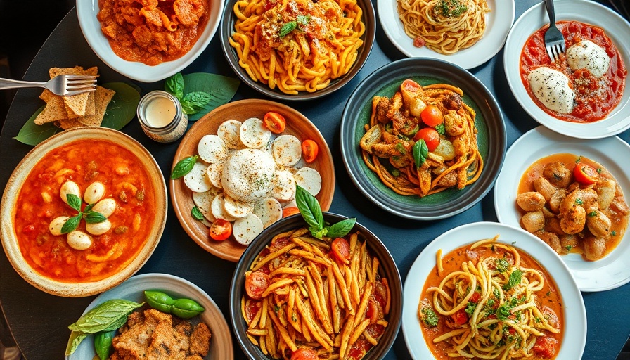 Italian dishes on table representing Philly restaurant closures February 2025.