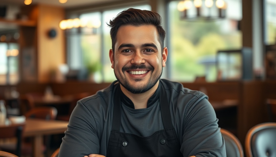 Michelin-Starred Chef in Philadelphia smiling warmly.