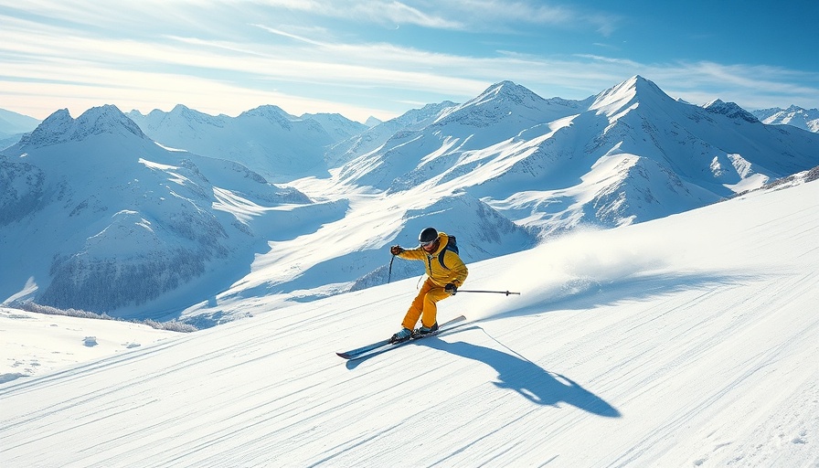 Epic Pass 2025-2026 Ski Season: Skier on snowy mountain.
