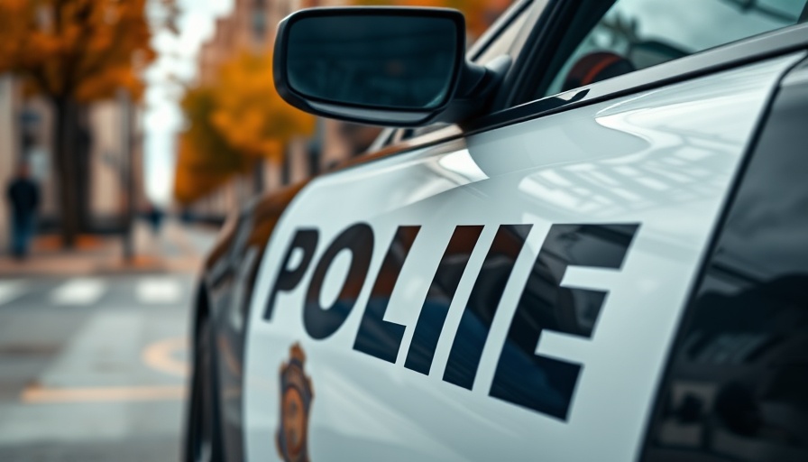 Philadelphia police car related to West Philadelphia gun violence.