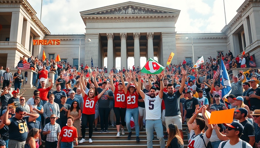 Eagles fans and players celebrate Super Bowl victory at historic venue.