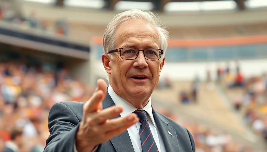 Man gesturing at stadium, focus on Philadelphia Eagles 2026 draft picks.