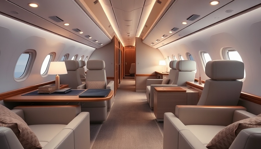 Luxurious Lufthansa Allegris first-class suite interior, elegant design.