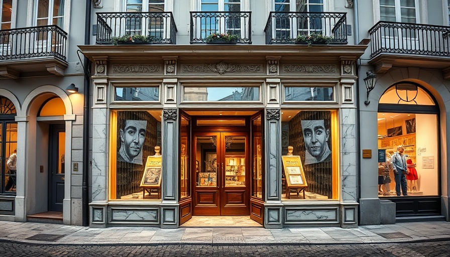Claus Porto storefront in Lisbon during shopping in Lisbon.