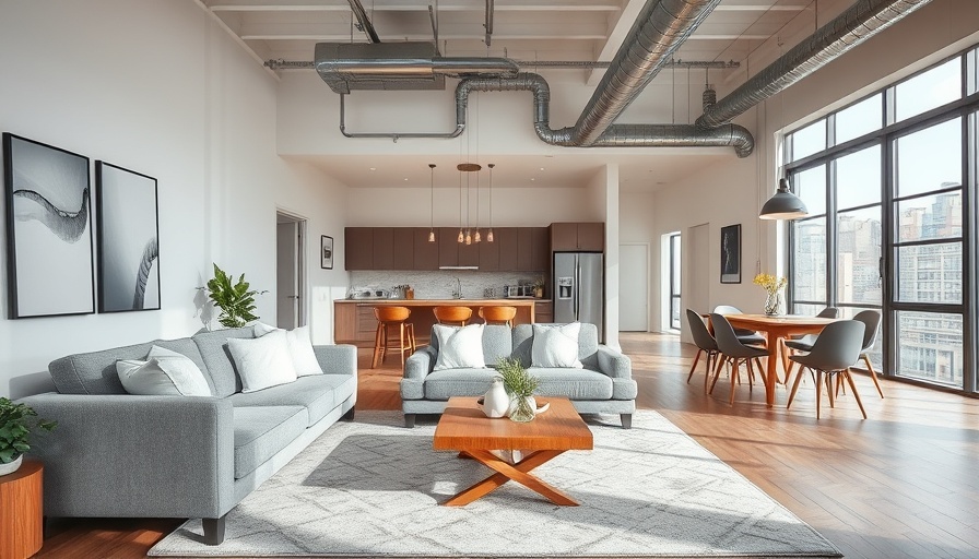 Cozy Airbnb apartment in Traverse City with modern design.