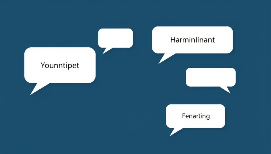 Growth Equity Investments Insights text in white speech bubbles on blue.