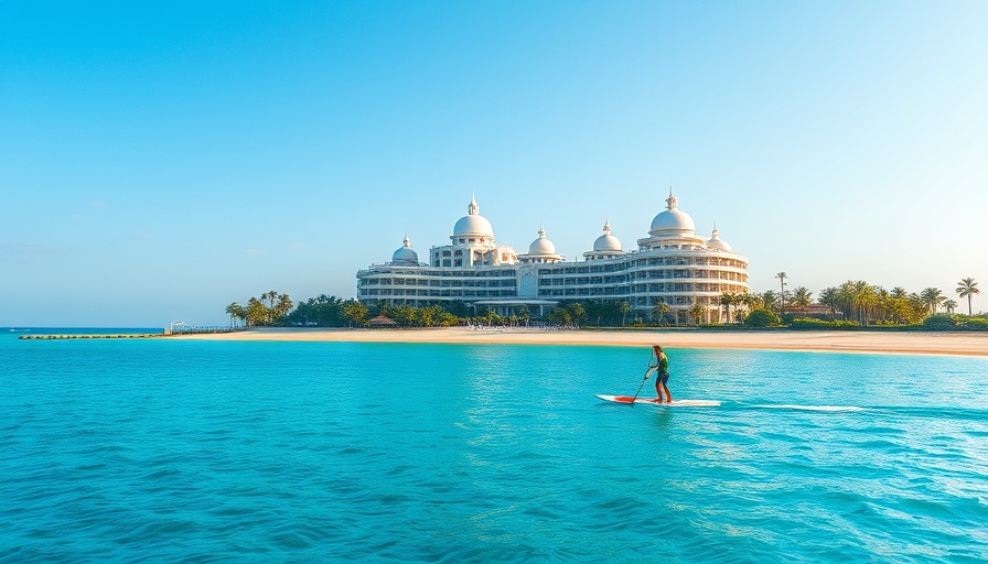 Best Hotels as Sanctuaries: Dome-shaped beachfront hotel, calm sea.