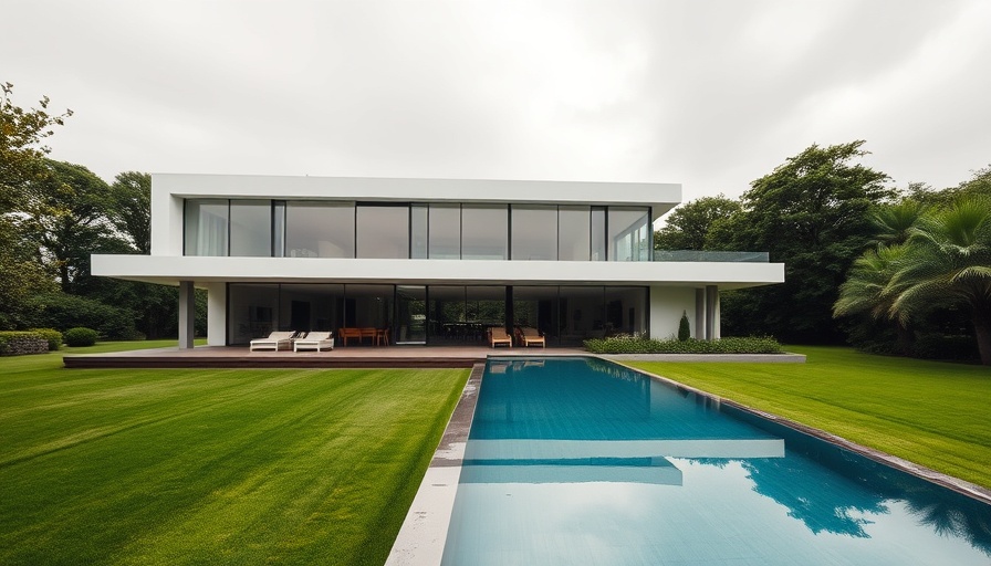 Modern luxurious Airbnb in the Hamptons with pool.