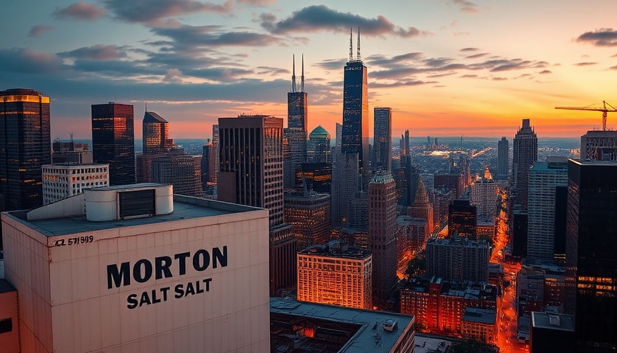RWM Chicago Headquarters Opening with city skyline at dusk.