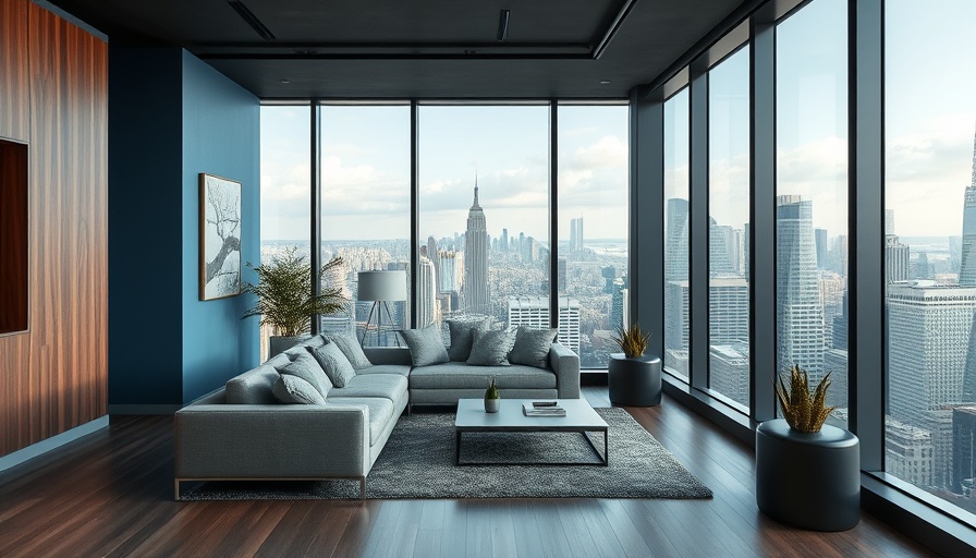 Chic Airbnb interior with stunning Chicago view, showcasing Best Airbnbs in Chicago.