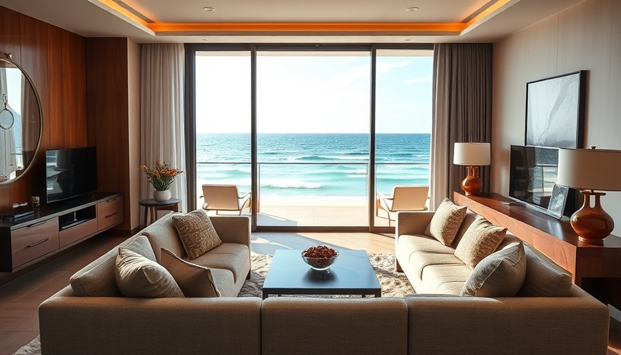 Elegant beachfront hotel room with ocean view at new Rosewood and IHG openings.