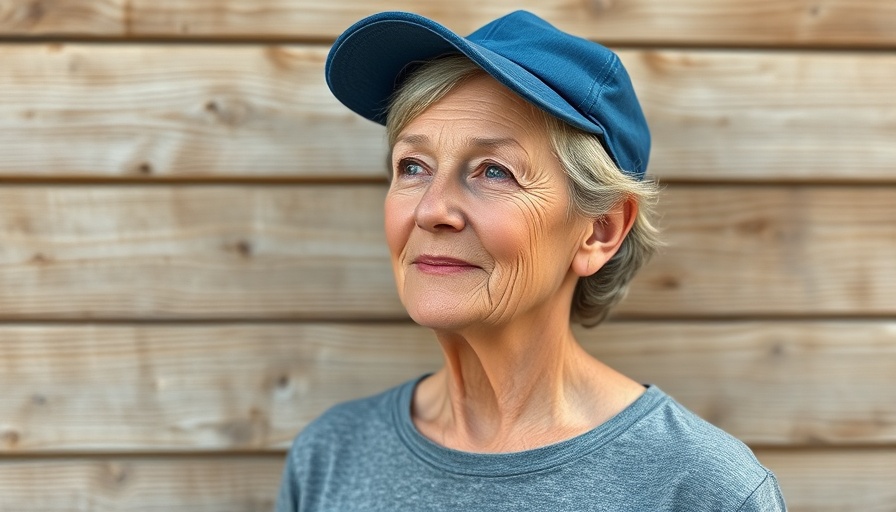 Middle-aged woman in a cap standing by a wooden wall, June 4, 2025 political trends.