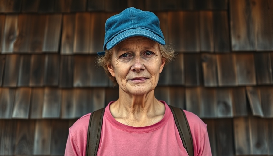 Political Trends for Top Wage Earners: Woman in blue cap in front of wooden wall.