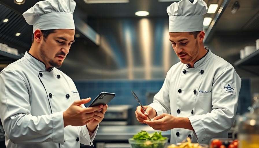 Chefs in modern kitchen preparing food, Chicago food guide.